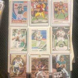 Sam Darnold Football Trading Card Collection